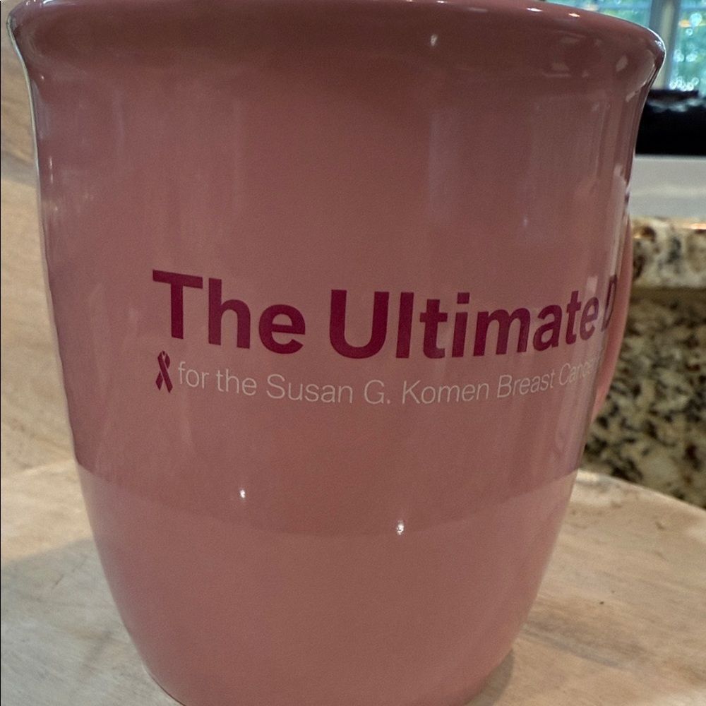 BMW Pink Susan G Komen Breast Cancer Awareness Ceramic Mug - Picture 2 of 9
